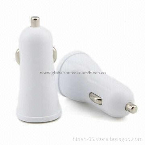 Car Chargers with 5V DC/1 and 2.1A Output, Use Your Car to Charge Any Devices